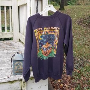 Grunge Vintage Halloween Sweatshirt